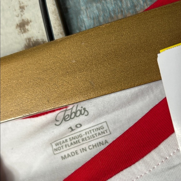 Kids Snowman Pajama Set - Red and Gray - Picture 3 of 10